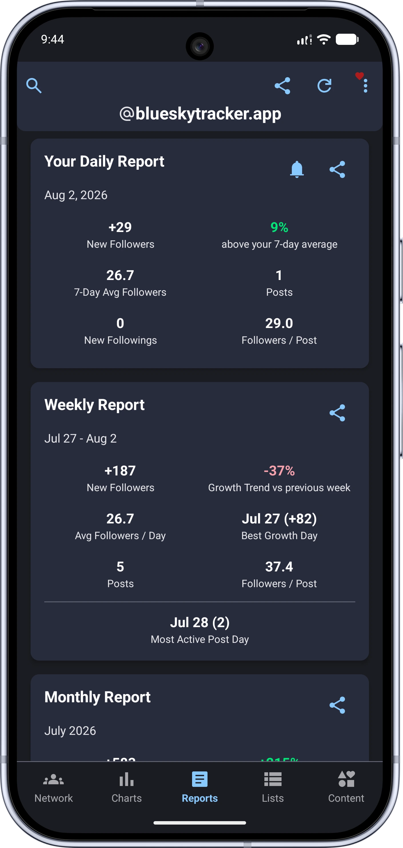 Bluesky App screenshot 2