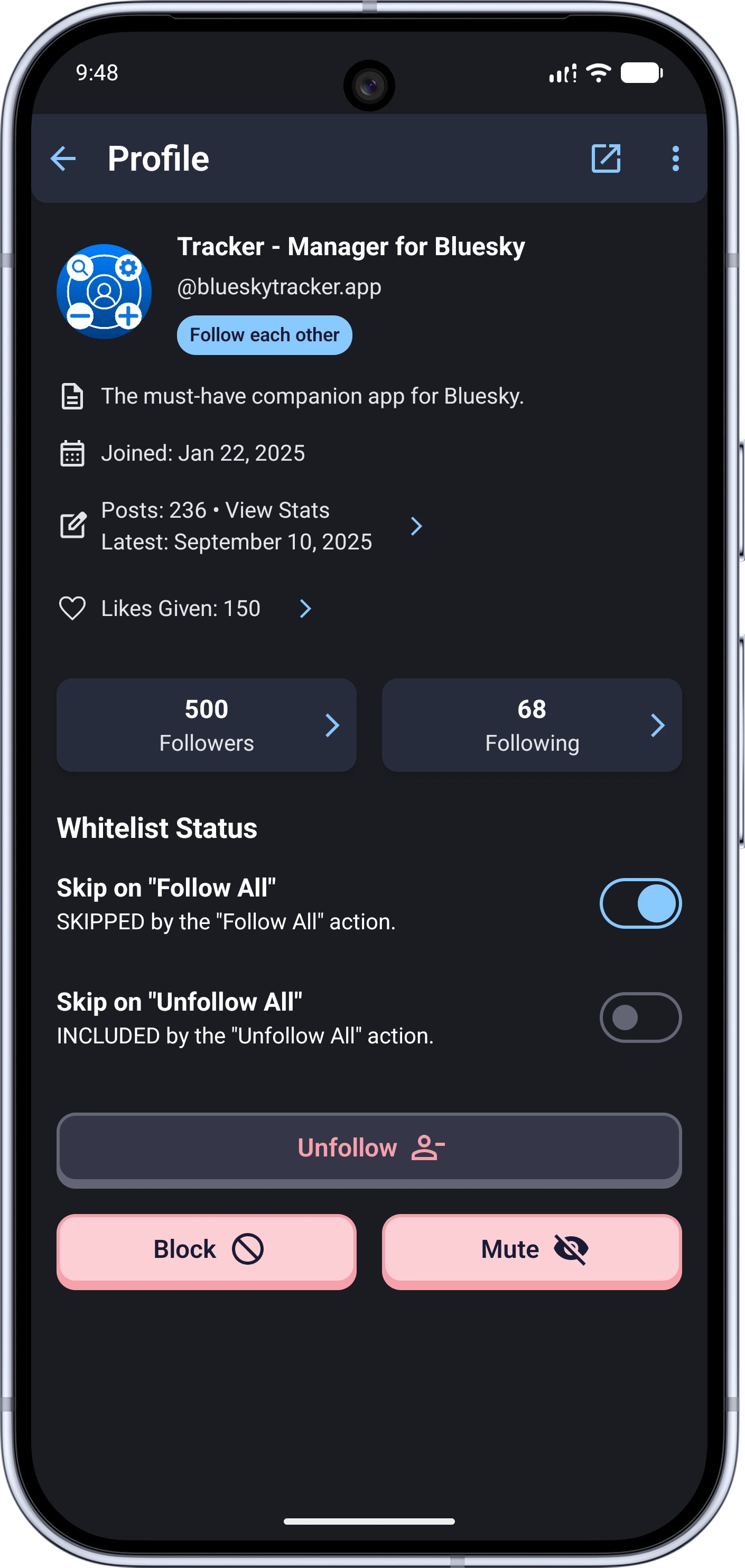 Bluesky App screenshot 4